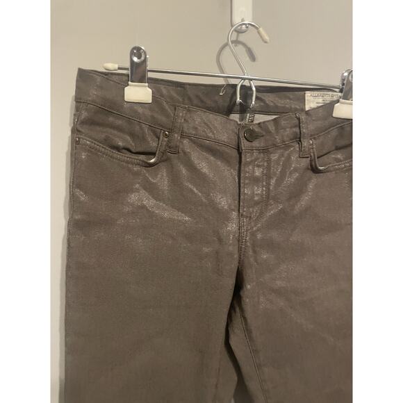 All Saints‎ Brodie Jeans Size 30 Brown Waxed . - Picture 2 of 7